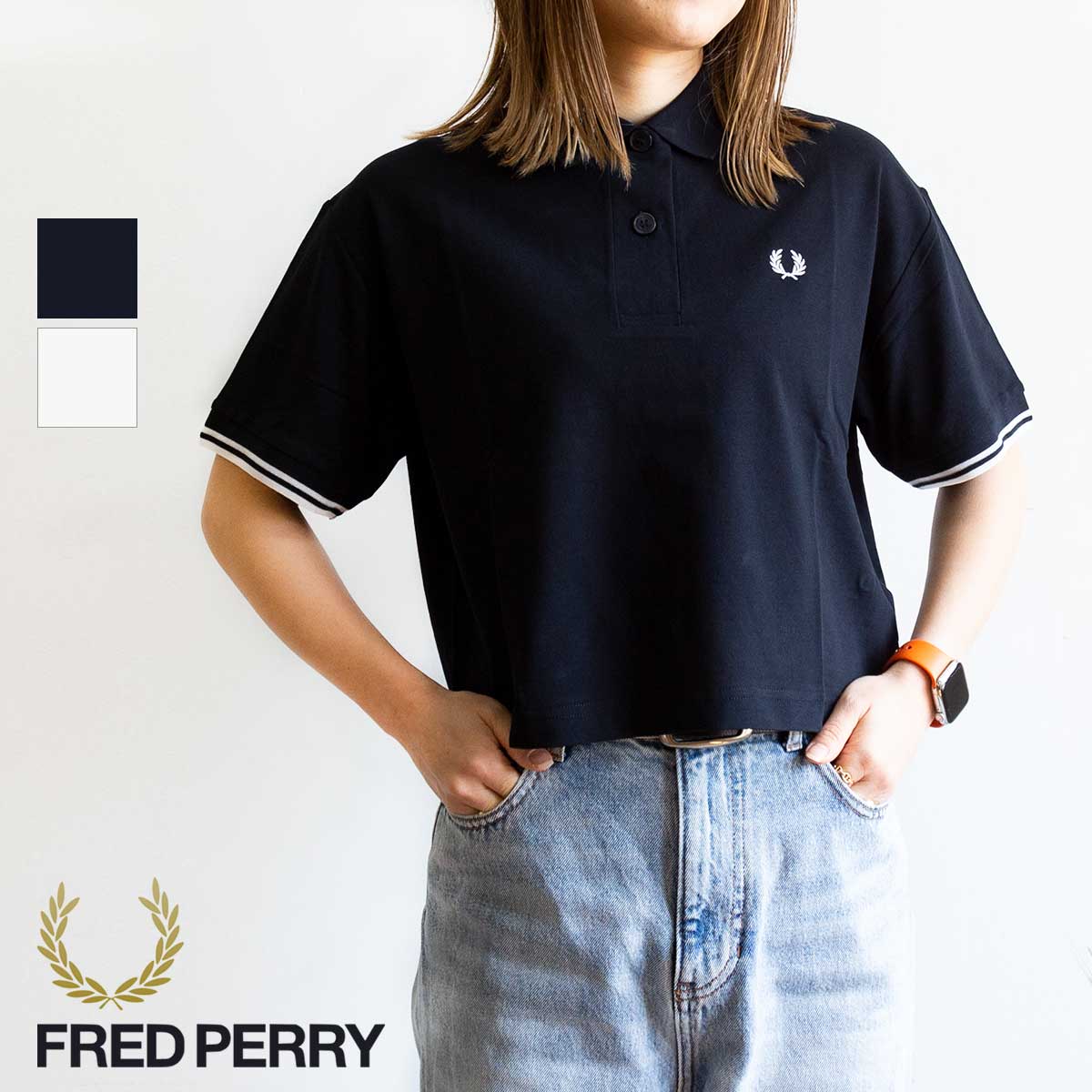 FRED PERRY フレッドペリー 】 Sheer Tipped Polo Shirt シアー
