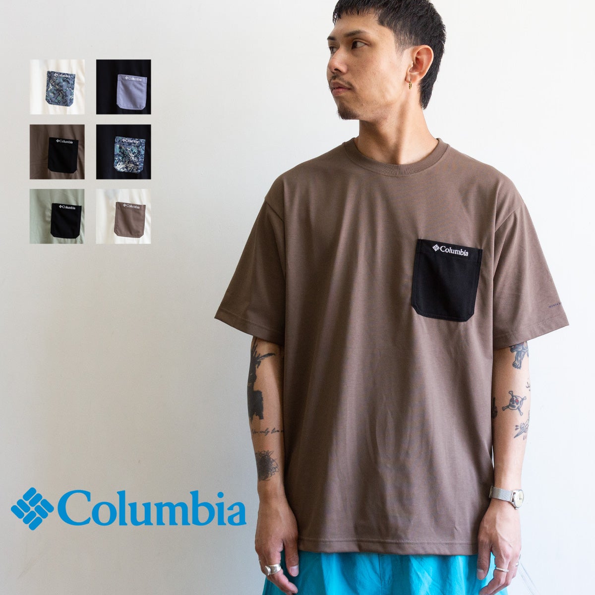 Columbia コロンビア Kwick Hike Back Graphic SS Tee クイック ハイク