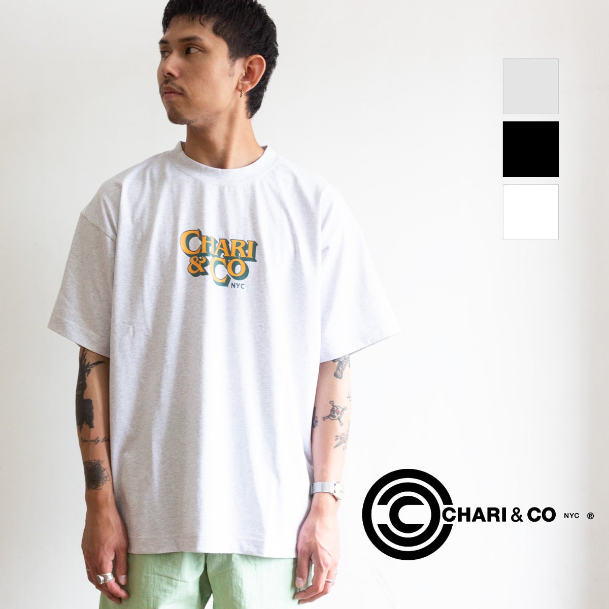 CHARI & CO スプラッタープリント ウェアセット CHARI & CO(チャリアンドコー) | JEANS STATION -ジーンズステーション