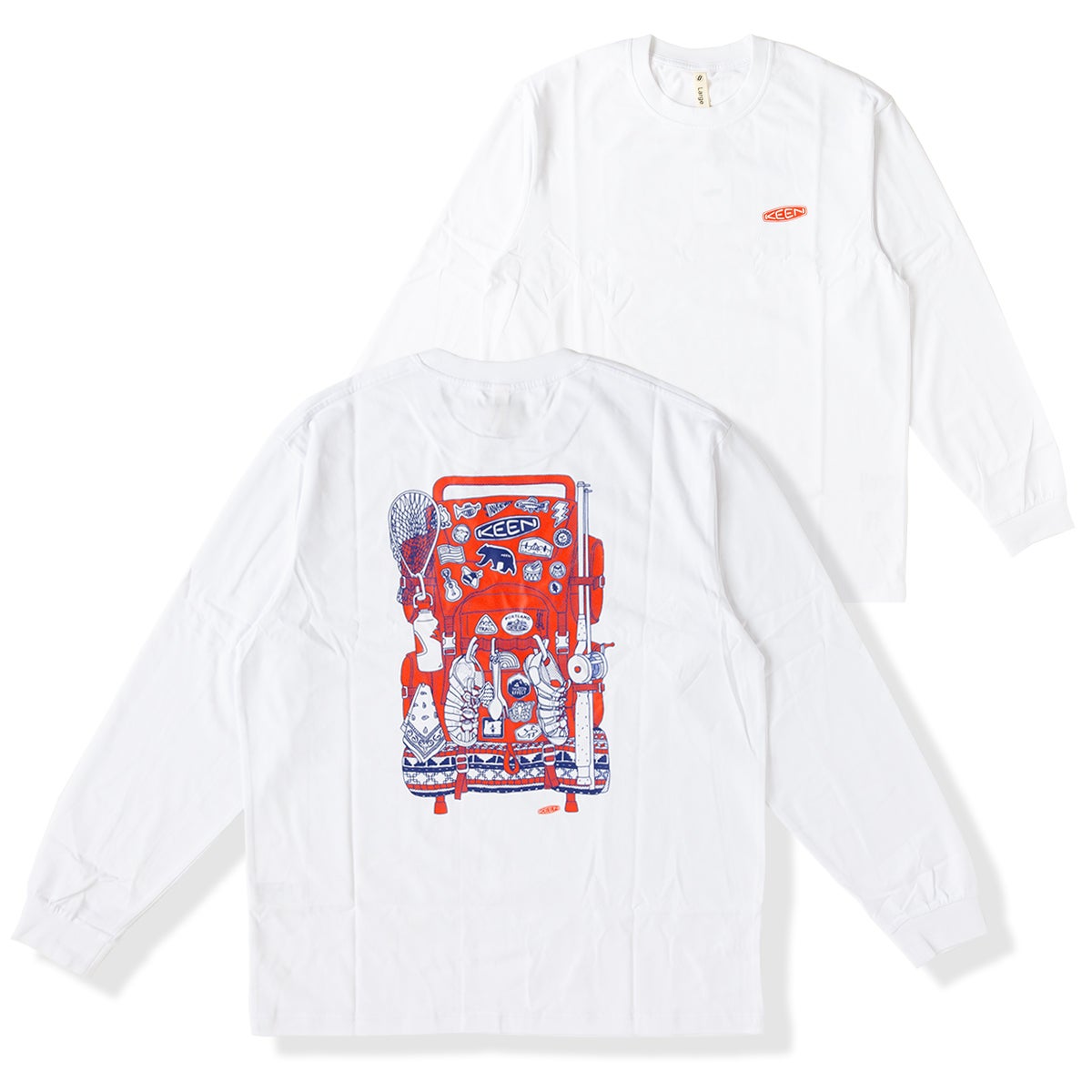 OC/RP BACK PRINT LS TEE